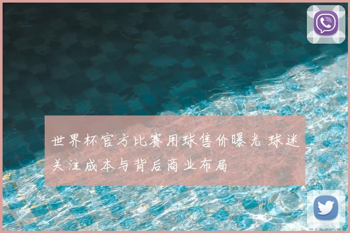 世界杯官方比赛用球售价曝光 球迷关注成本与背后商业布局