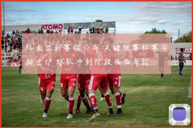 AC米兰新赛程公布 关键联赛杯赛安排出炉 球队冲刺阶段面临考验